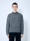 Noma T.d. Wool Mock Neck Sweater In Grey