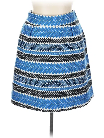 Pre-owned Nomad By Morgan Carper Casual Skirt In Blue