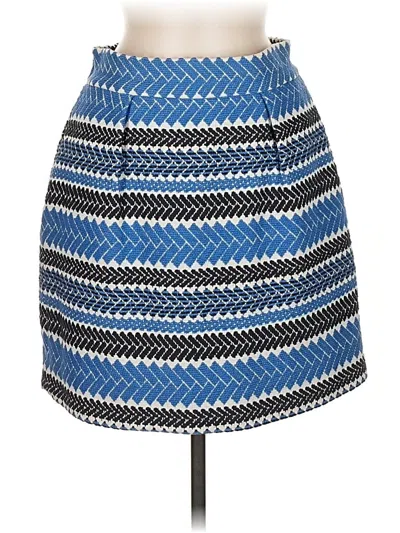 Pre-owned Nomad By Morgan Carper Casual Skirt In Blue