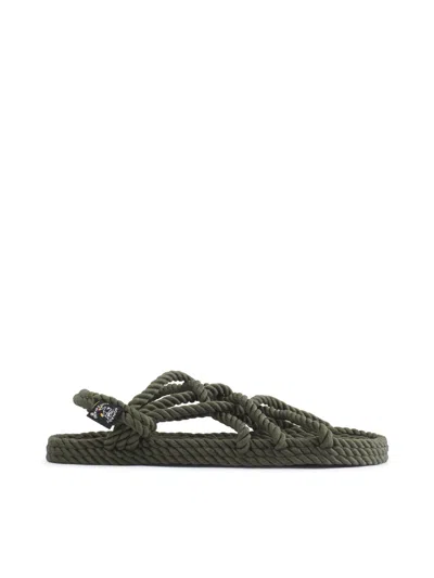 Nomadic State Of Mind Jc Crossed Sandals In Green