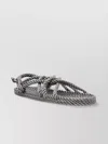 Nomadic State Of Mind Rope Flat Sole Open Toe Sandals
