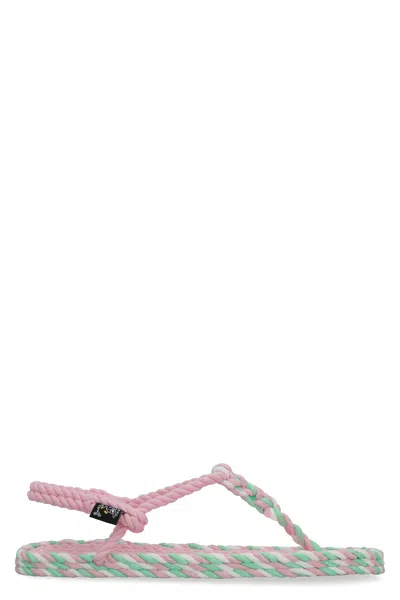 Nomadic State Of Mind Sandales En Corde Jc Twisted In Pink
