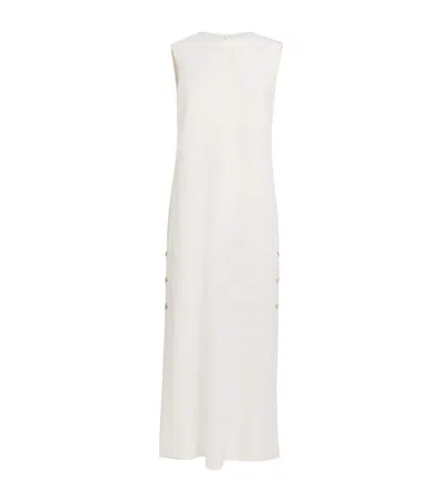 Nomadissem Cady Pebble Maxi Dress In Ivory