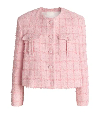 Nomadissem Cropped Dume Jacket In Pink