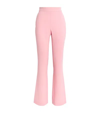 Nomadissem Flared Bixby Trousers In Pink