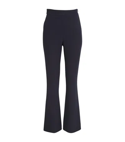 Nomadissem Longs Flared Trousers In Navy