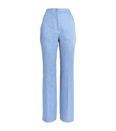 Nomadissem Tailored Monterey Trousers In Blue