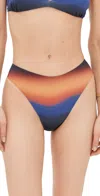 Nomads Current Bikini Bottoms Ii Sundown Print In Sundown Print