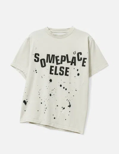 Nòmarhythm Textile Hand Dye Twist T-shirt In Neutral