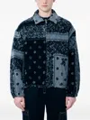 Nomarythm Textile Bandana Fleece Jacket