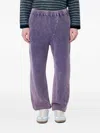 Nomarythm Textile Twisted-panel Hand-dyed Trousers