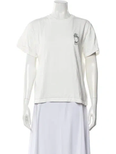 Pre-owned Nomasei Graphic Print Crew Neck T-shirt In Multi