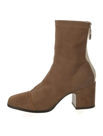 Pre-owned Nomasei Leather Boots In Brown