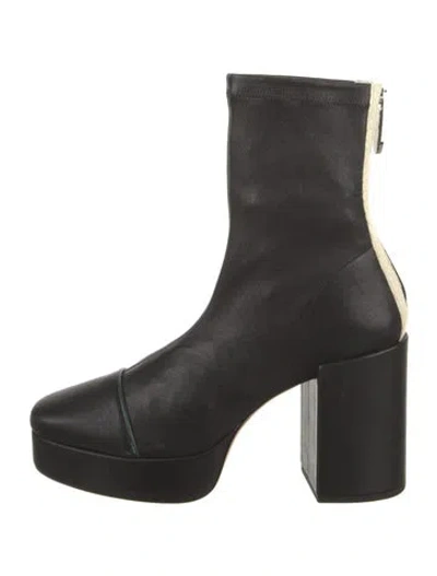 Pre-owned Nomasei Leather Boots In Green