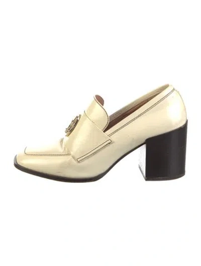 Pre-owned Nomasei Patent Leather Pumps In Neutral