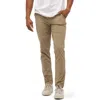 Nomatic The Outset Slim Fit Pant In Khaki