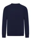 Nome By Gransasso Crew Neck Cashmere Sweater In Blue