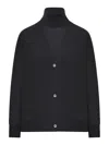 Nome By Gransasso Twin Set Wool Sweater In Black