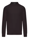 Nome By Gransasso Wool Turtleneck In Brown