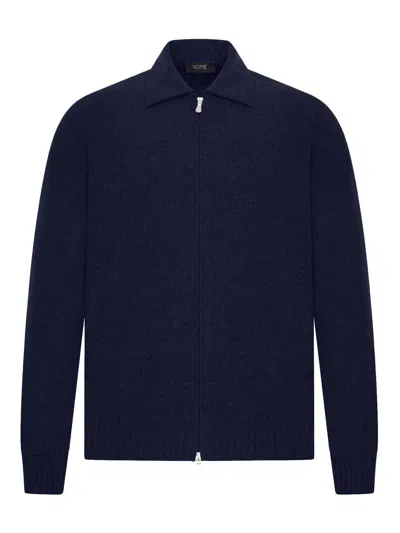 Nome Cashmere Jacket In Blue