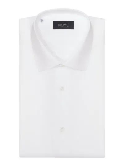 Nome Classic Cotton Shirt In White