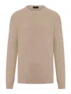 Nome Crewneck Sweater In Light Beige