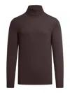 Nome Turtleneck Sweater In Dark Brown