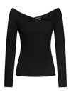 Nome Sweater With Asymmetric Wide Neckline