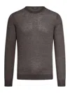 Nome Crew Neck Cashmere Sweater In Brown