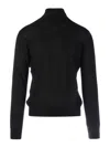 Nome Wool Turtleneck In Negro