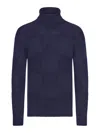Nome Turtleneck Sweater In Blue