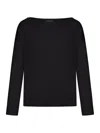 Nome Cotton Sweater With Boat Neck