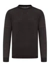 Nome Wool Crewneck Sweater In Brown