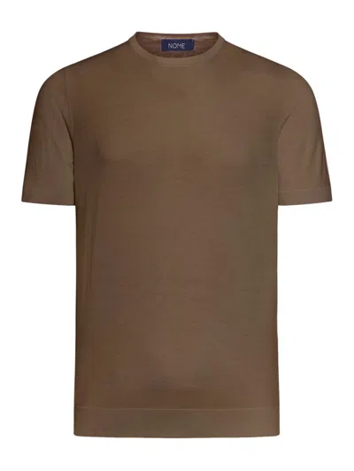 Nome T-shirts In Brown