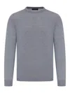 Nome Wool Crewneck Sweater In Grey