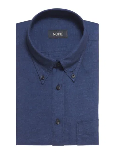 Nome X Xacus Shirt In Blue