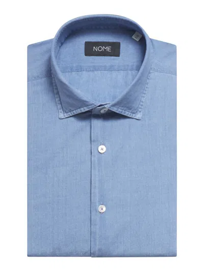 Nome X Xacus Shirt In Blue