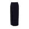 Nomi Fame Women's Noara Black Skirt With A Slit In Black