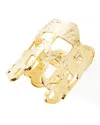 Nomi K 24k Gold-plated Wall Napkin Rings, Set Of 4 In Gold