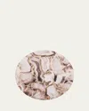 Nomi K Blush Stone Lacquer Placemat In Pink