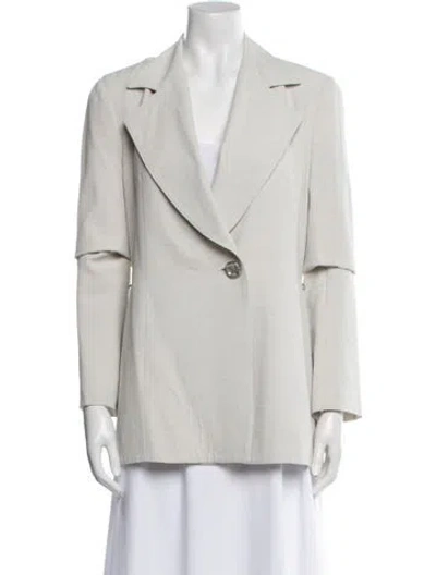 Pre-owned Nomia Blazer In Neutral