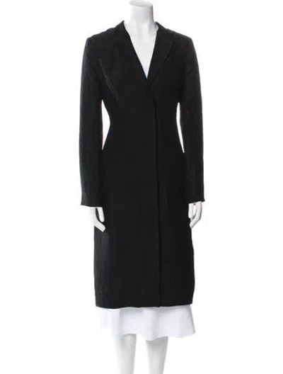 Pre-owned Nomia Coat In Black