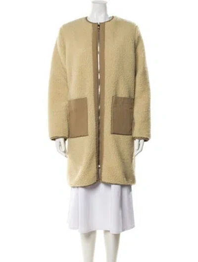 Pre-owned Nomia Coat In Brown