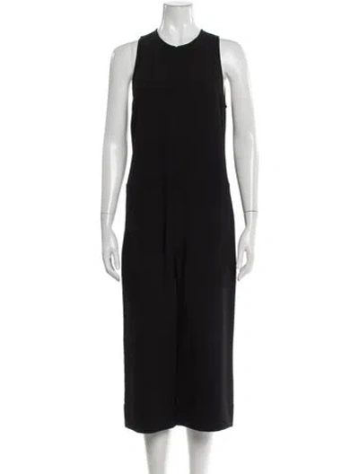 Pre-owned Nomia Crew Neck Jumpsuit In Gray