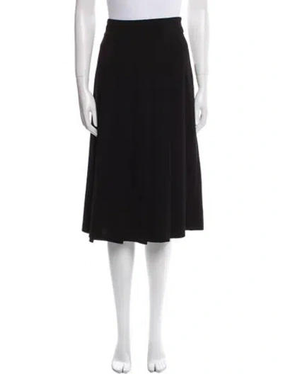 Pre-owned Nomia Knee-length Skirt In Black