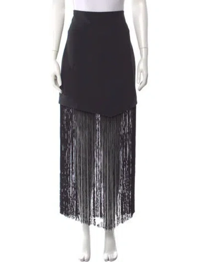 Pre-owned Nomia Mini Skirt In Gray