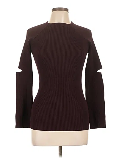 Pre-owned Nomia Pullover Sweater In Burgundy