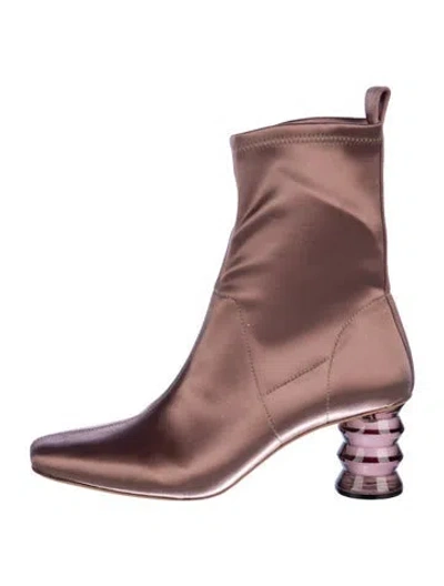 Pre-owned Nomia Satin Boots