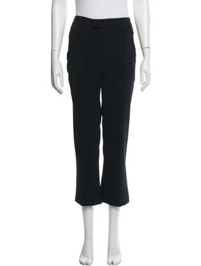 Pre-owned Nomia Straight Leg Pants In Blue