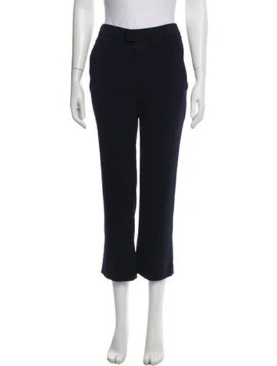 Pre-owned Nomia Straight Leg Pants In Blue